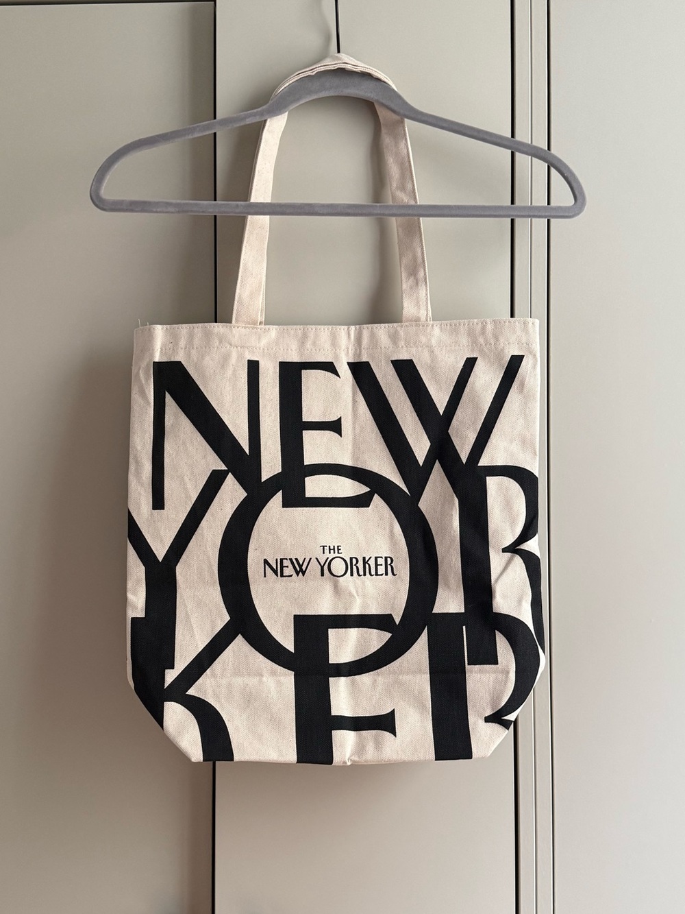 The New Yorker Canvas Tote